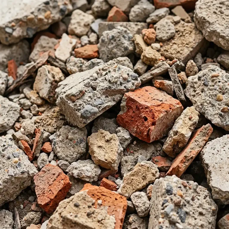 Gemengd steenpuin